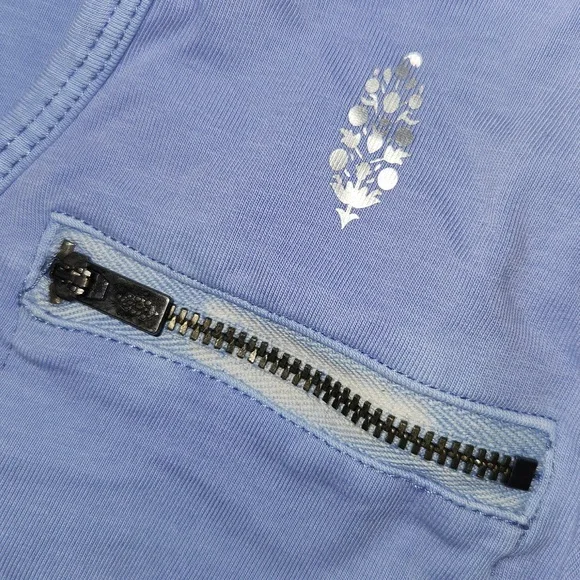 FP Movement Hot Shot Mini Dress Blueberry M Lavender Pale Blue Free People New - Picture 10 of 13